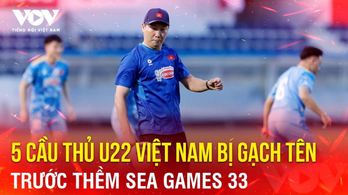 Tin bóng đá 27-11: 5 cầu thủ U22 Việt Nam bị gạch tên trước thềm SEA Games 33